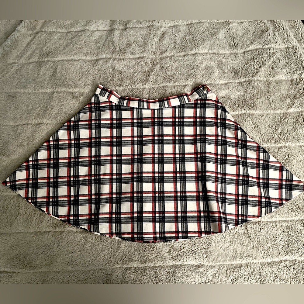 American Apparel plaid circle skirt - Picture 1 of 2